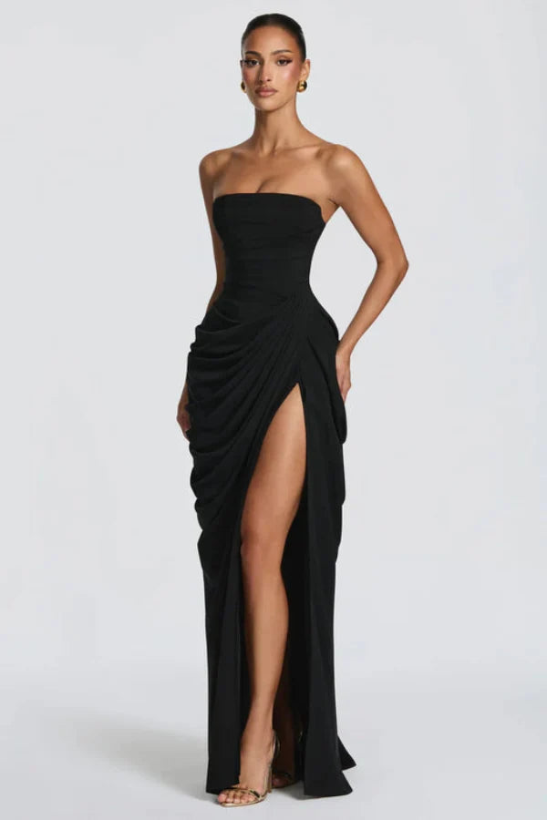 Women's Elegant Flowing Maxi Occasion Dress