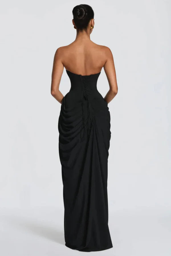 Women's Elegant Flowing Maxi Occasion Dress