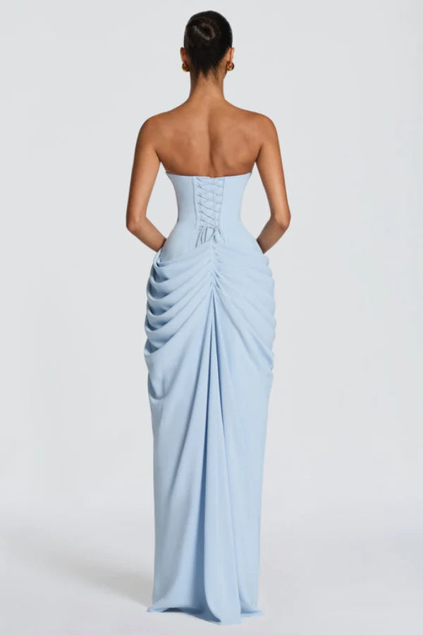 Women's Elegant Flowing Maxi Occasion Dress