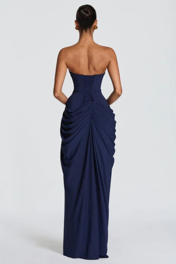 Women's Elegant Flowing Maxi Occasion Dress