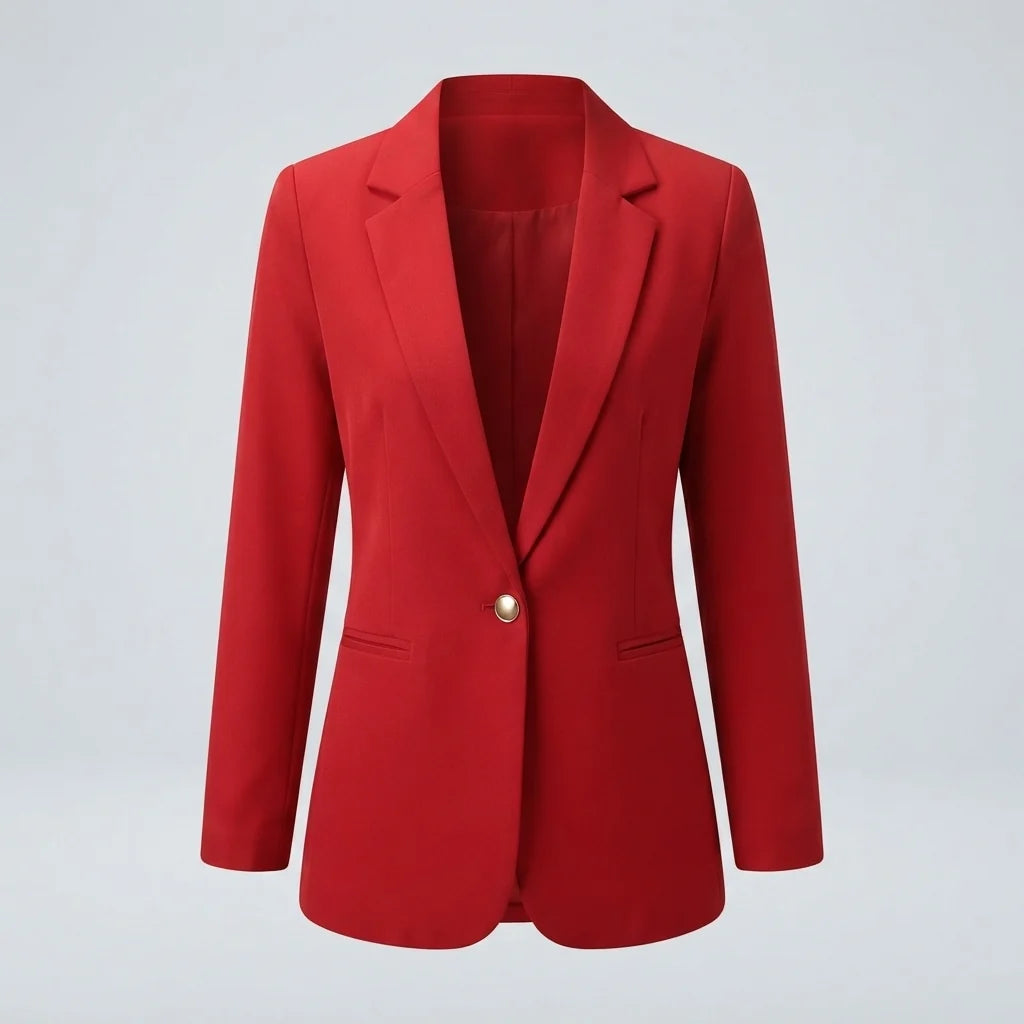 Women's Elegant Longline Blazer