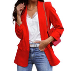 Women's Elegant Longline Blazer