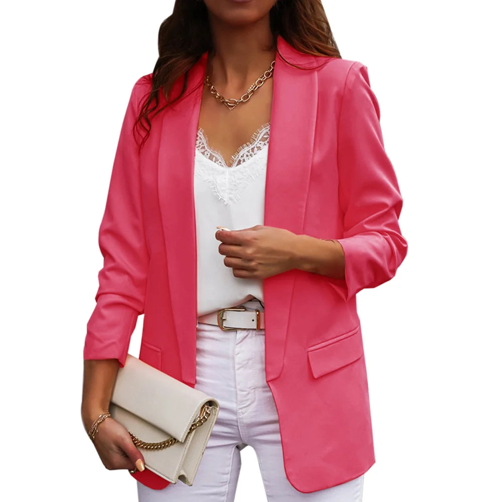 Women's Elegant Longline Blazer