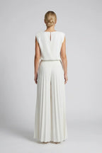 Women's Elegant Pleated Jumpsuit