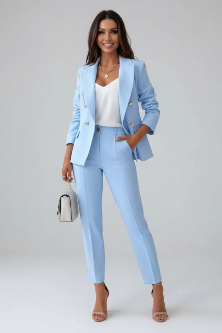 Women's Elegant Tailored Suit Set