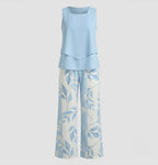 Women's Floral Trouser Set
