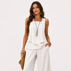 Women's Floral Trouser Set