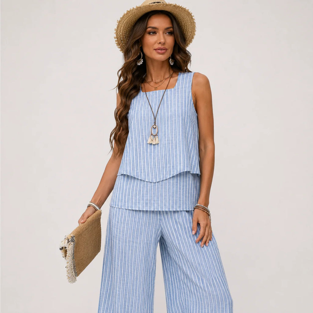Women's Floral Trouser Set