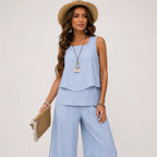 Women's Floral Trouser Set
