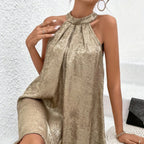 Women's Halter Midi Dress