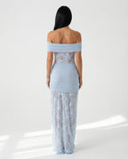 Women's Lace Evening Maxi Dress