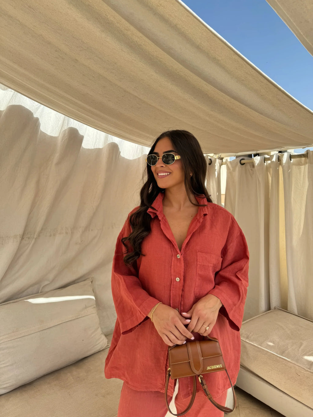 Women's Linen Two-Piece Set