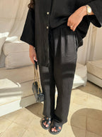 Women's Linen Two-Piece Set
