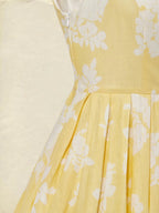 Women's Off-Shoulder Floral Swing Midi Dress
