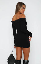 Women's Off-Shoulder Mini Dress