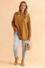 Women's Relaxed Long Sleeve Tunic Top