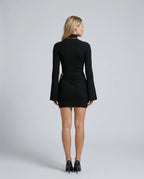 Women's Ribbed Knit Mini Dress
