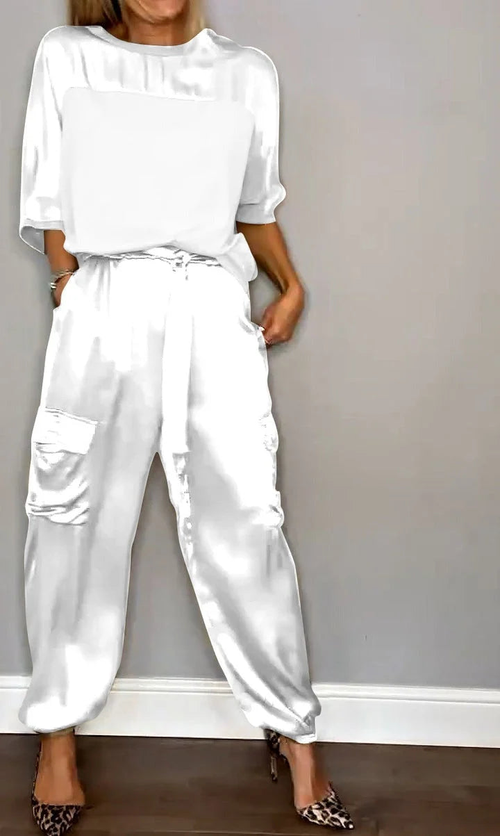 Women's Satin Lounge Set