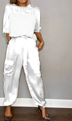 Women's Satin Lounge Set