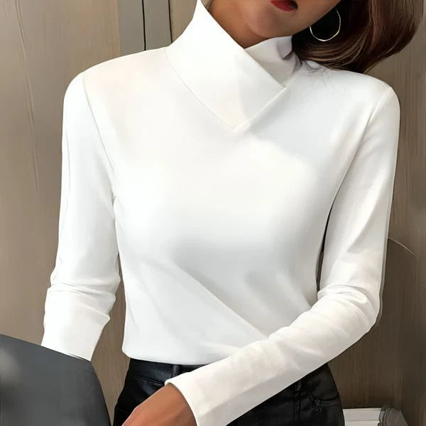 Women's Sculpted Soft-Touch Turtleneck