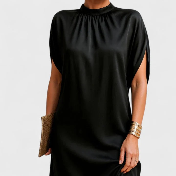 Women's Summer Casual V-Neck Midi Dress