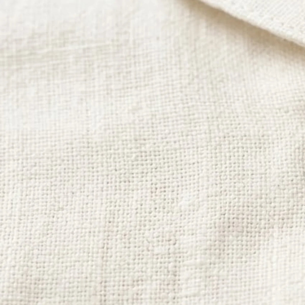 Women's Summer Linen Blend Button-Front Top