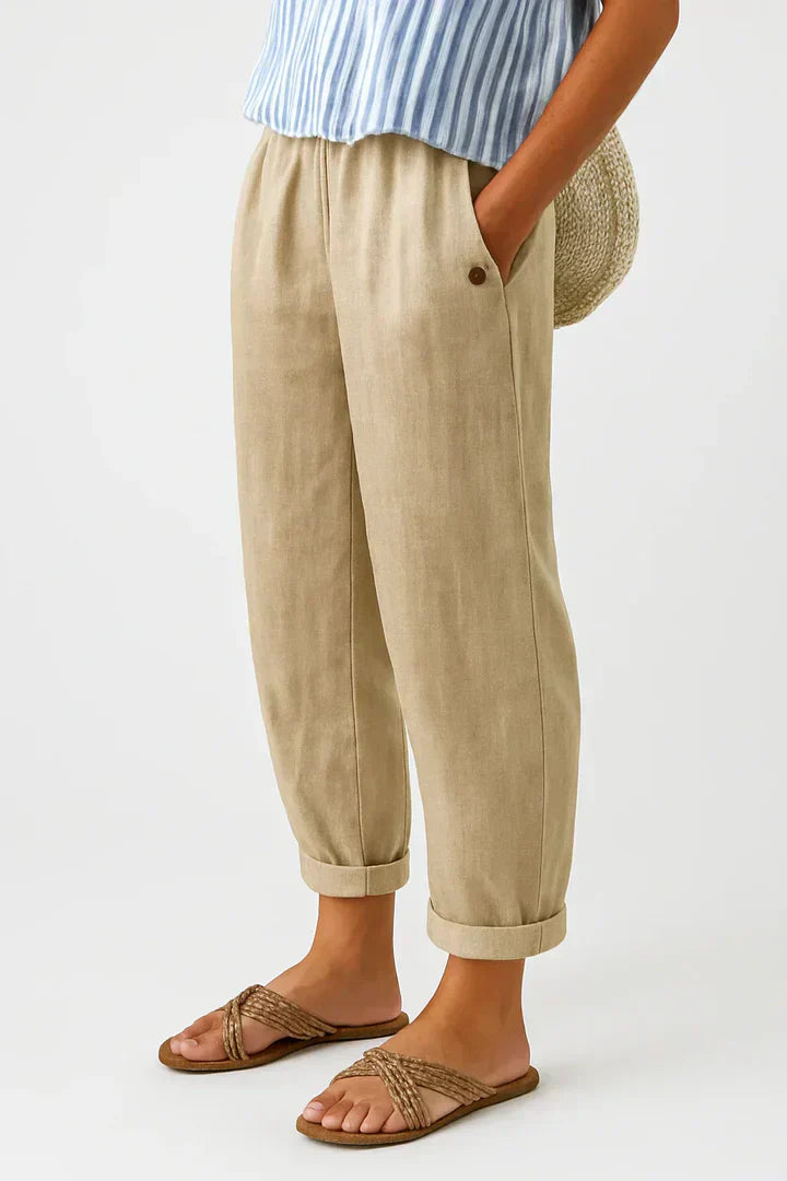 Women's Timeless Plain Everyday Trousers