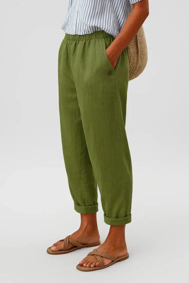 Women's Timeless Plain Everyday Trousers