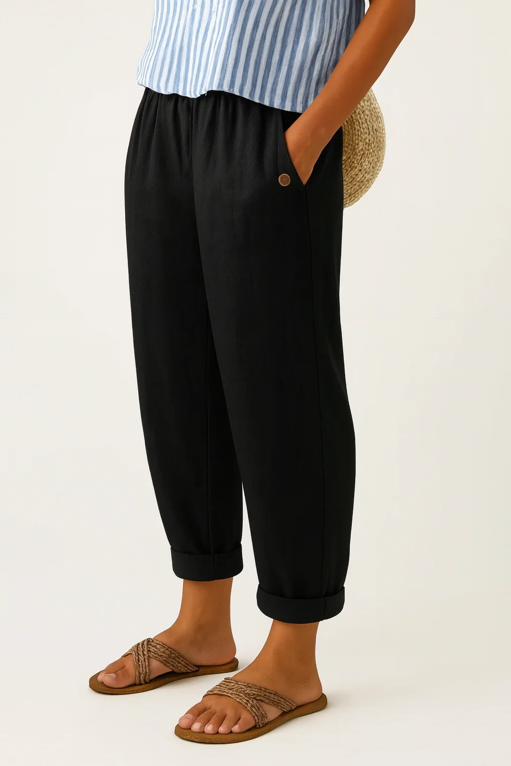 Women's Timeless Plain Everyday Trousers