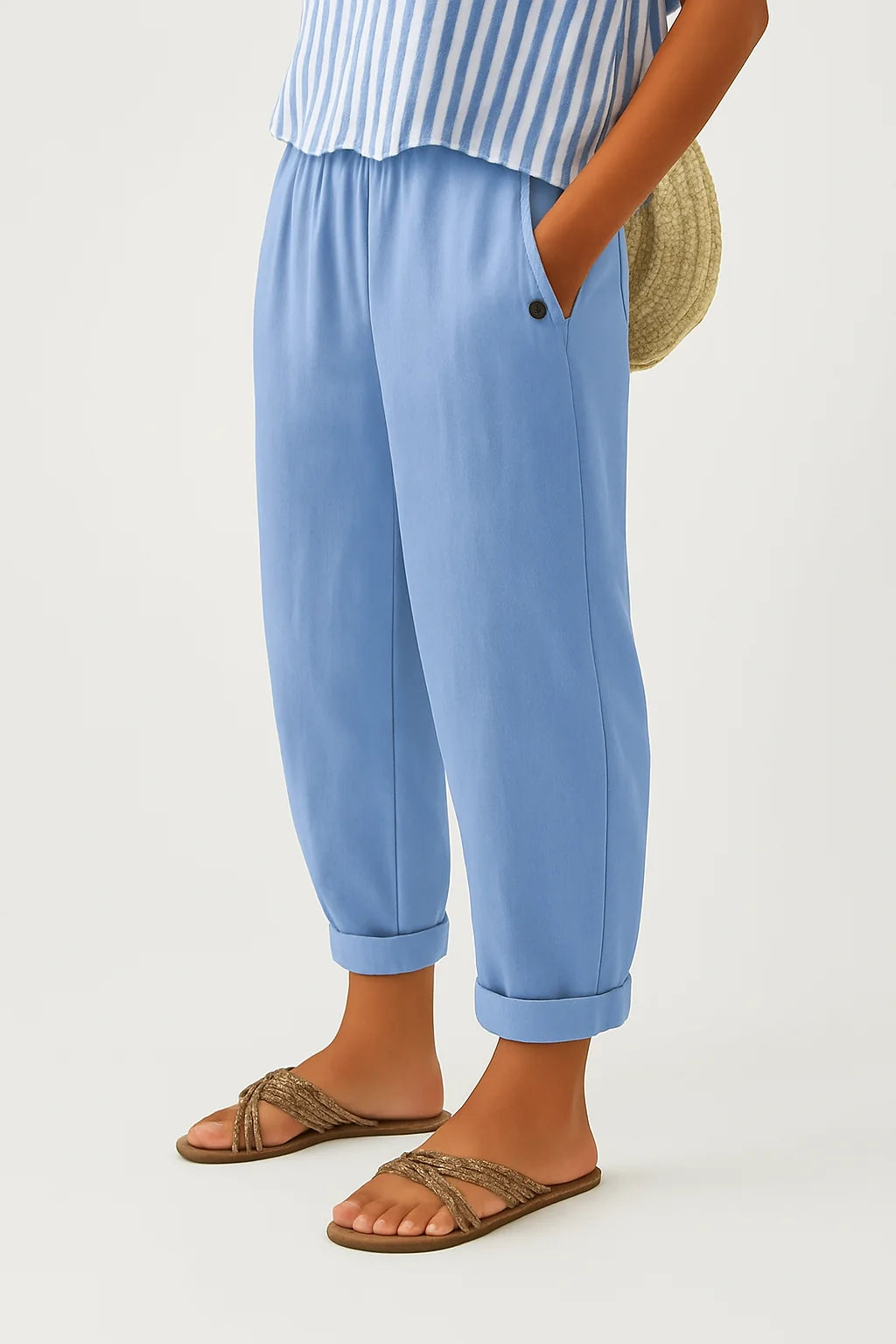 Women's Timeless Plain Everyday Trousers