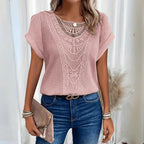 Women's Vintage Lace Detail Blouse